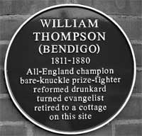 The plaque in Beeston unveiled on 11 October 2011. Photo: John Beckett.