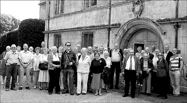 The group at Deene Park.