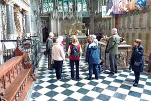 St Mary's church, Warwick. 