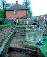 Work at Lenton Priory.