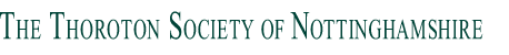 The Thoroton Society of Nottinghamshire