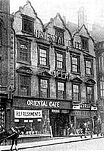 The Oriental Cafe in the 1920s.