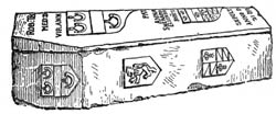 Dr Thoroton's stone coffin.