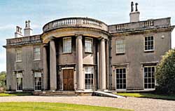 Scampston Hall, built in 1690 and remodeled 1795-80.