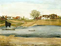 Gunthorpe in 1755. Photo by permission of Gunthorpe Parish Council.