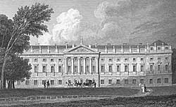 Worksop Manor in the 1820s.